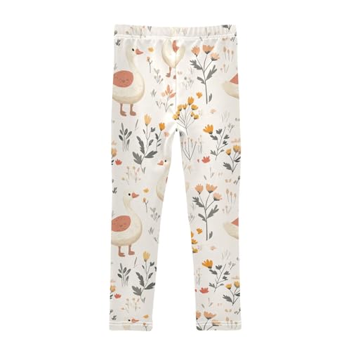 Girls Leggings Goose Toddler Girls Clothes Leggings for Girls Toddler Girls Leggings 3-4T2