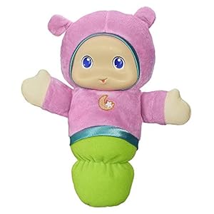 Playskool Gloworm sluimerfreund, slaaphulp voor baby’s met muziek en zacht licht, frustratievrije verpakking
