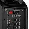 Fenton FT15LED MK2 15" Portable PA System - 800W Bluetooth Wireless Speaker with Microphone, Rechargeable Battery, LED Lights, USB & MicroSD Playback for Party, Karaoke and Events #3