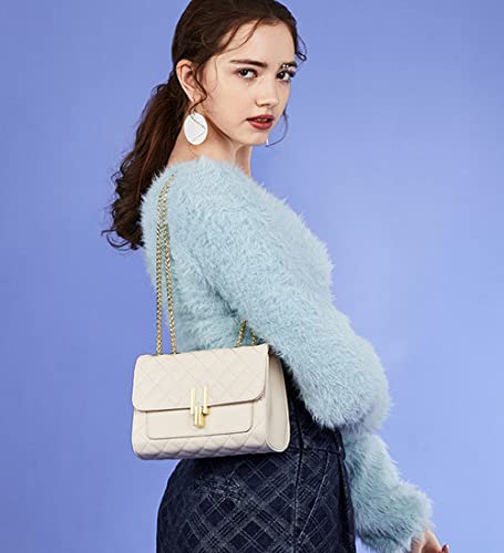 YXBQueen Designer Purses for Women Shoulder Purse Small Crossbody Purses for Women Leather Purses Quilted3