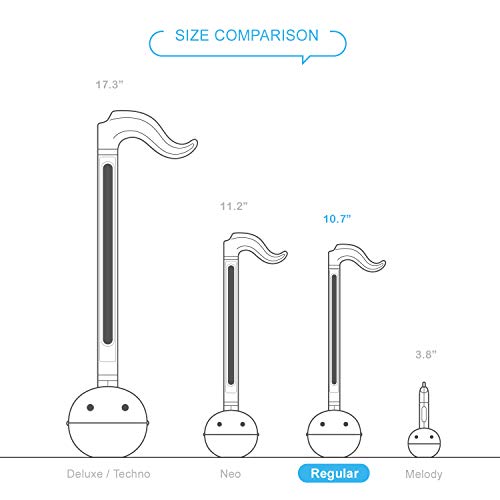 Special Edition Otamatone Crystal [English Version] - Fun Japanese Electronic Musical Toy Synthesizer Instrument designed for Maywa Denki - Clear (White) - Thumbnail 5