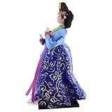 Excellence artisanale : témoignant d'un savoir-faire méticuleux, cette poupée incarne l'essence de l'art traditionnel coréen. statue en robe coréenne, figurine féminine