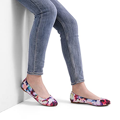 Image of DREAM PAIRS Women's Sole-Simple Ballerina Walking Flats Shoes