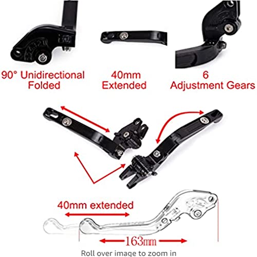 Lanqian Motorcycle Radiator Grille Guard Cover And Brake & Clutch Levers Set For Z400 2019-2022 #TOP7