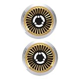 MUELODSIC 2pezzi Piastra Diffusore Gas Ghisa Supporto Per Wok e Facile Da Pulire Design Antiscivolo Per Cottura Uniforme Accessori Per Piano Cottura Gas