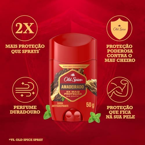 Old Spice Desodorante Antitranspirante Barra... glide