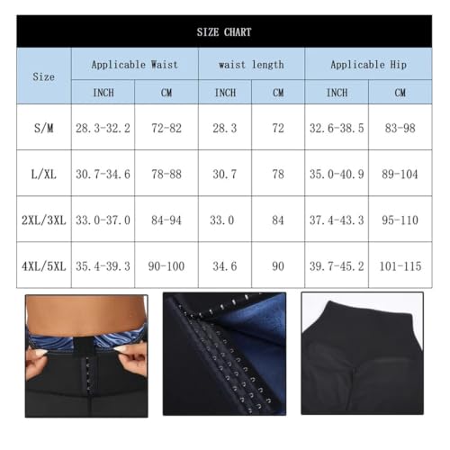 Pantalones cortos de sauna para hombre que aumentan el sudor 3