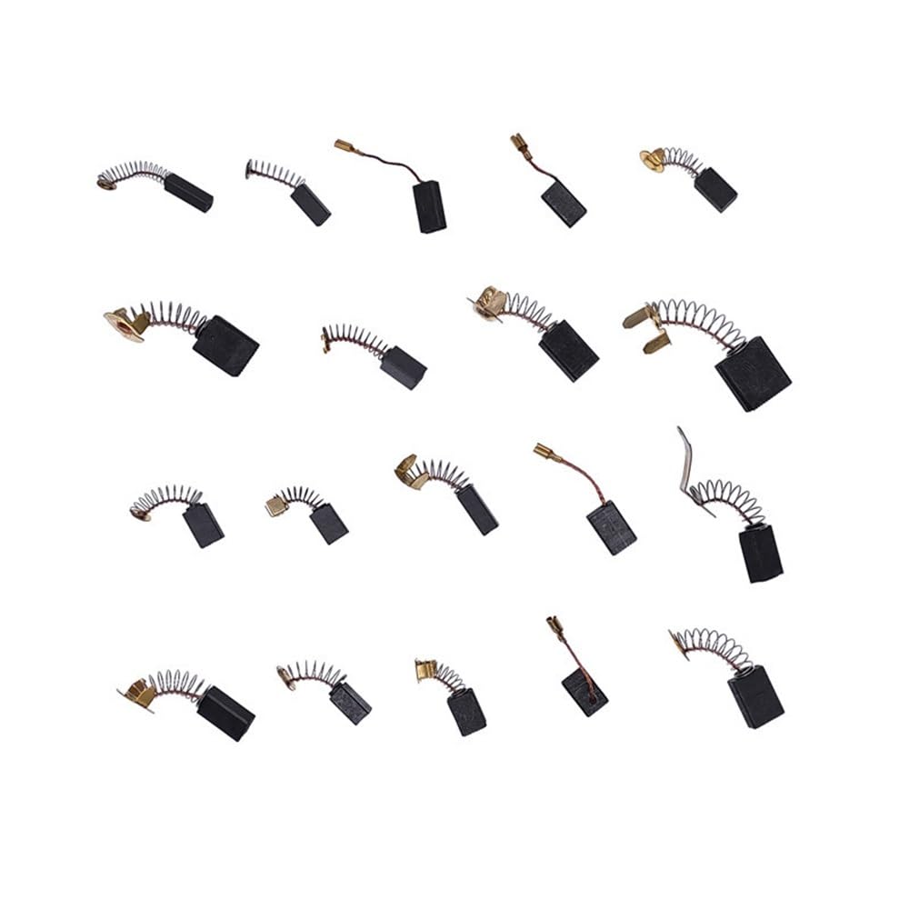10 szt. Szczotek węglowych z drutu miedzianego do wymiany silników elektrycznych i elektronarzędzi(11x7x17mm)