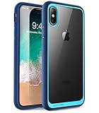 iPhone XS Max case, SUPCASE [Unicorn Beetle Style] Premium Hybrid Protective Clear Case for for iPhone XS Max 6.5 inch 2018 Release (Blue)