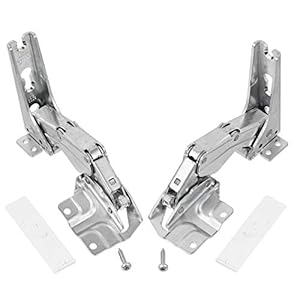 Spares2go, Scharnierset type Hettich voor inbouwkoel- en vrieskast (reserveonderdelen links en rechts voor productcodes: 3306 3702 5.0 41.5, 3307 3703, 5.0 41.5) –