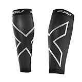 2XU Compression Recovery Calf Sleeves, Black, Small