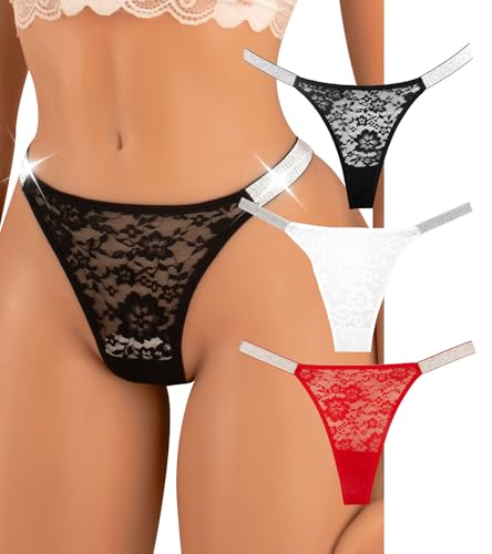 Sous-vêtements string Banamic femmes, brillant, confortable