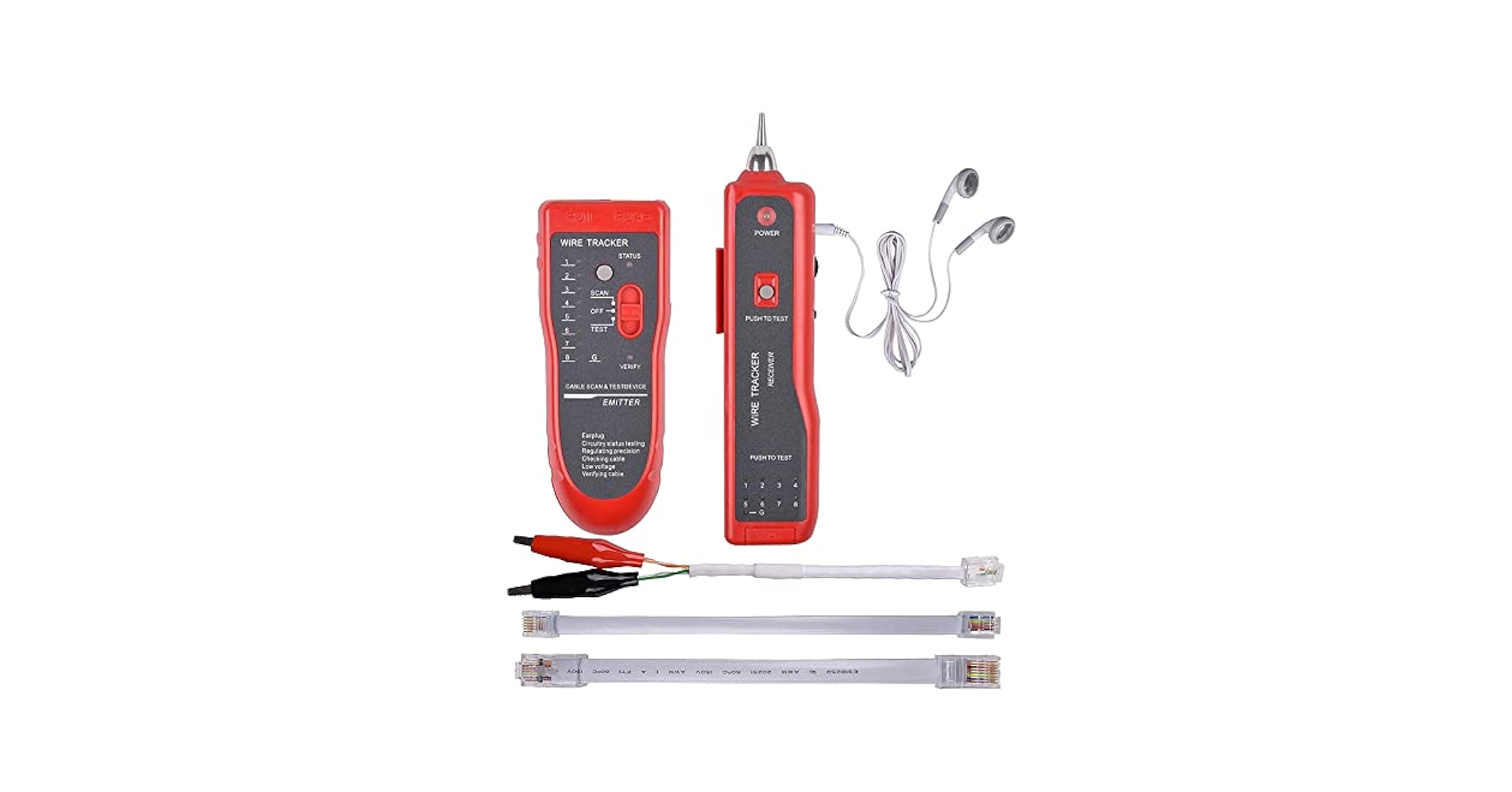 Ubrand Network Cable Tester, RJ45 RJ11 Multi-Function Wire