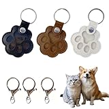 Set de 3 Porte-clés Souvenir de Poils d'Animaux, Collecteur de Poils Chien Design Patte, ...