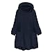 Produktbild KPPONG Pullover Damen Schön Teddy-Fleece Sweatshirt Plüsch Pulli Warm Mantel Winterpullover Ubergangsjacke Outwear