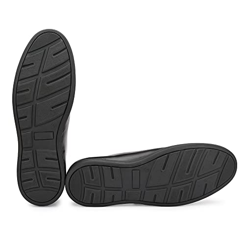 Image of Legwork Men's Leather Wholecut Oxford 2.0 Shoes for Men and Boys