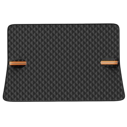 Couverture pare-brise voiture hiver protection antigel sans aimant avec bandes réfléchissantes