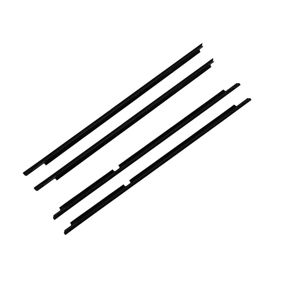 Car Seal Strip 4Pcs/Set Rubber Waterproof Sealing Strips Car Door Window Weather Strip for Toyota for Land Cruiser LC100 1998-2007