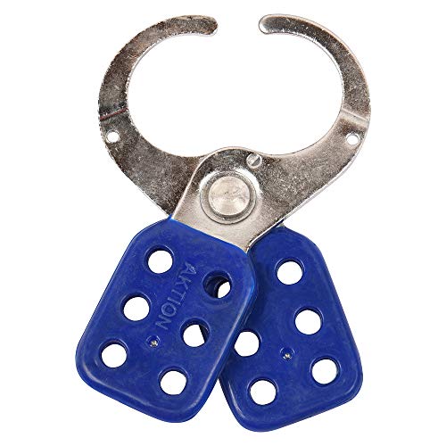 Image of Lockout Electroplated HASP Premier AK-HS-68B Lock and hold, (Pack of 2)