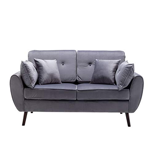 Beaugreen Loveseat Velvet Sofa