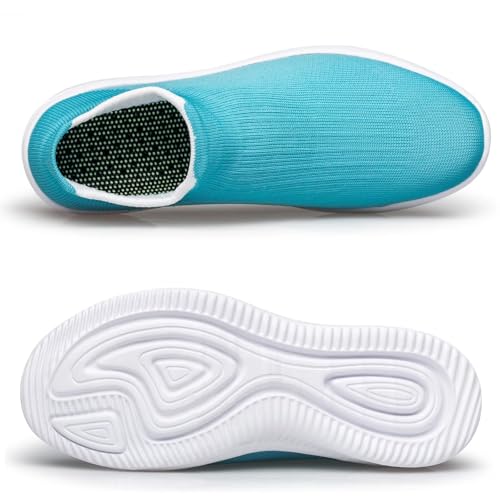 Image of vibdiv Pull-on Shoes Women Sock Sneakers Casual Lightweight Walking Jogging Yoga Indoor Outdoor Travel