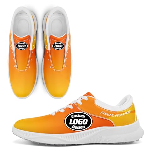 Custom Golf Shoes for Teams Clubs Unisex Personalized Name Words Logo Image Air Cushion Breathable Golf Sneaker for Men Women