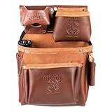 Occidental Leather Big Oxy Fastener Bag - 10 Pockets & Tool Holders - Made in USA
