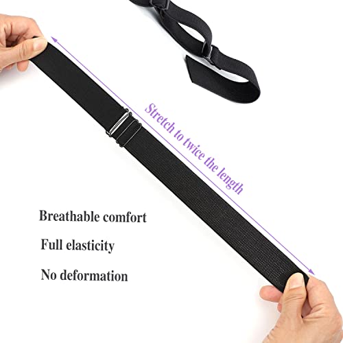 12Pcs Adjustable Band For Wigs Wig Strap Elastic Band For Wigs Wig Band Wig Cap For Wig Making Wig Strapds Elastic Hair Band Sewing For Making Wig Caps Adjustable Wig Band (1X12Inch) #TOP3