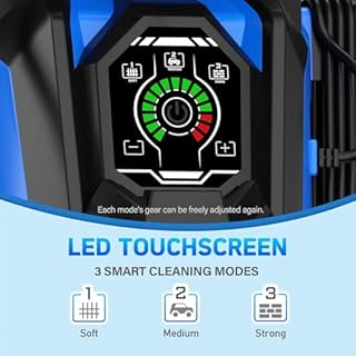 Pressure Washer with Touch Screen, 5000PSIIMAX Power Washers with Foam Cannon, High Pressure Cleaning Machine for Cars, Fences, Patios, Decks and Driveway