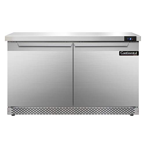 Continental Refrigerator SWF48-FB Two Section Work Top Freezer 48