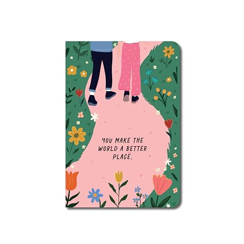 Image of FACTOR NOTES A6 Notebook (Better Place) | Ruled, 160 Pages, 90 GSM Thick Paper | Cute Aesthetic Notebook for Women