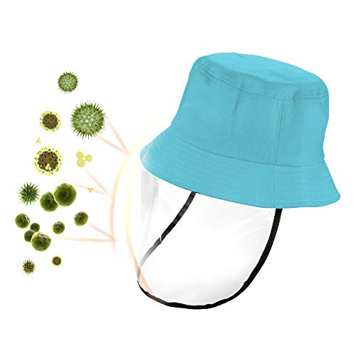 Goofly Chapéu de Crianças Com Tampa à Prova de Poeira Transparente Chapéus Anti Sol Chapéus ao ar Li