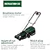 Bosch Cordless Lawn Mower ROTAK18V-32 (Cutting Width: 32 cm, Height of Cut: 25-65 mm, 35 l Fabric Grass Bag, Mulch plug, incl Battery and Charger)