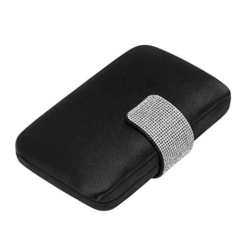 Image of Satin Rhinestones Evening Bags Party Bridal Clutch Purse For Women Prom Clutch
