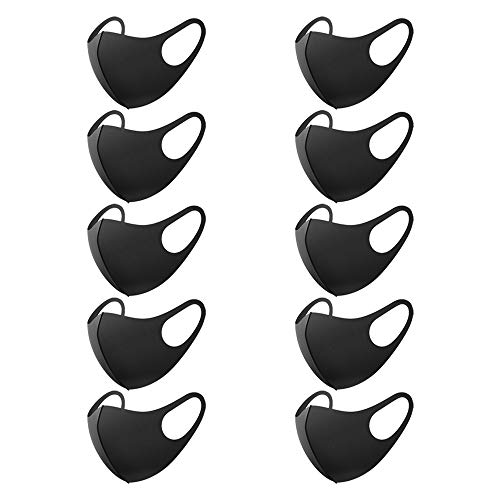 Preisvergleich Produktbild 10pcs Schutzmaske, Feinstaubmaske, Mode Wiederverwendbare waschbare Outdoor-Unisex-Maske
