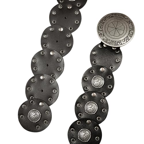 Image of Lucky Brand Women's Western Leather Belt | Classic | Fashion | Vintage | Buffalo Leather | Western-Inspired