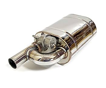 ステンレス　可変バルブマフラー　タイコ 51mm　ワンオフマフラー Amazon | 51mm 汎用可変バルブマフラー タイコ付き 負圧 音量