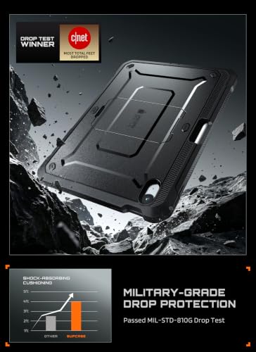 Image of SUPCASE Unicorn Beetle Pro Case for iPad 10.9 inch (2022), with Built-in Screen Protector & Kickstand Protective Case for iPad 10th Generation