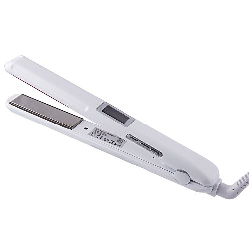 Plancha de Cuidado Capilar por Infrarrojos con Pantalla Blanca miniatura 1