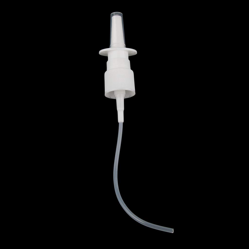 jojomis Lot de 10 vaporisateurs nasaux en verre de 30 ml, vide/rechargeable/réutilisable pour nettoyer la poussière dans le nez – 3,2 x 12,4 cm, marron