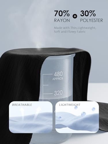 Feiersi Womens Casual Wide Leg Pants High Waisted Button Down Straight Long Trousers Palazzo Pants4