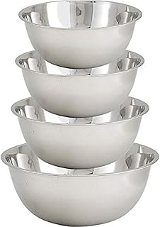 Tiger Chef large stainless steel bowls set image