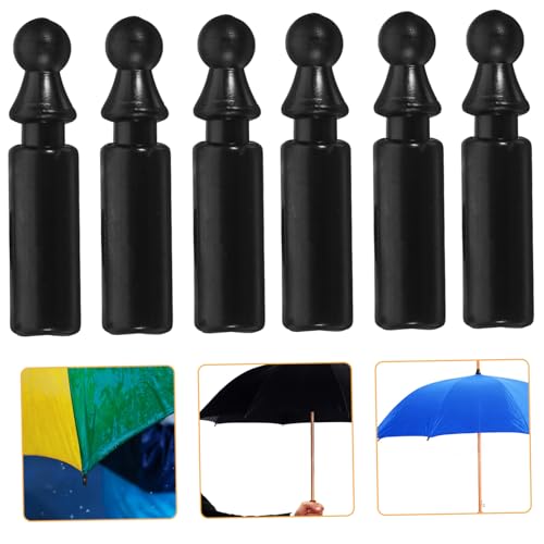 MALUGOGO 10個 雨傘用属製尾珠 耐久性 傘修理パーツ 小型ビーズ 簡単交換可能 傘全種対応アクセサリー