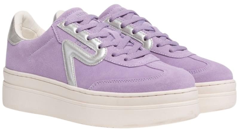 Basket Replay Femme Camden en cuir suédé premium pour un style élégant