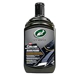 Turtle Wax Hybrid Solutions Ceramic Acrylic Black Car Polish and Wax, Car Scratch Remover & Car Paint Restorer for Black Cars, Deep Shine, Ceramic Coating Protection & Water Beading, 500ml