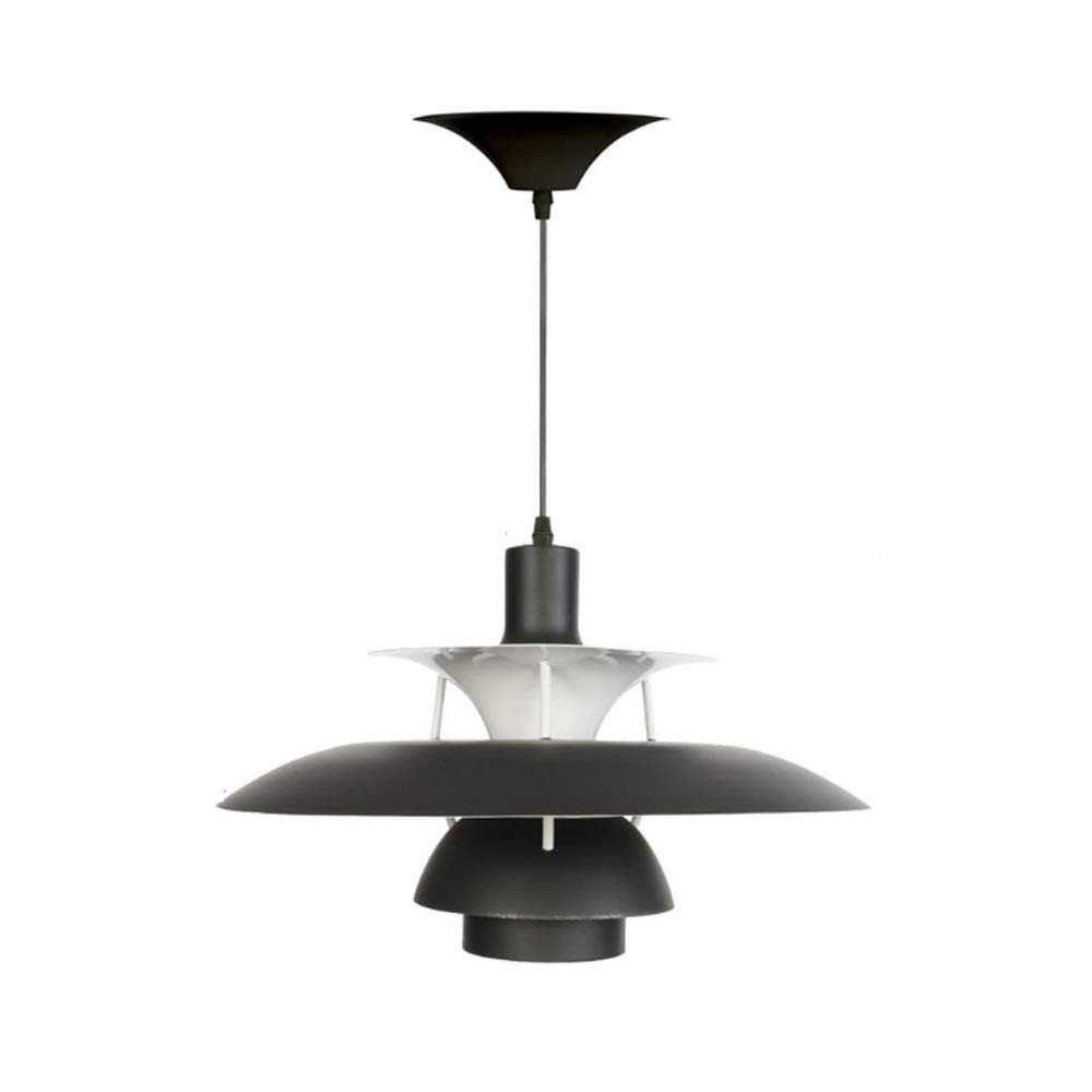 Lustre nordique E27 en aluminium pour en finir avec les salons sombres