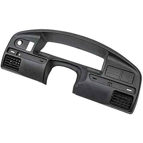 Luyao For 94-97 Ford F250 F350 Diesel Black Dashboard Instrument Cluster Panel Bezel Cover