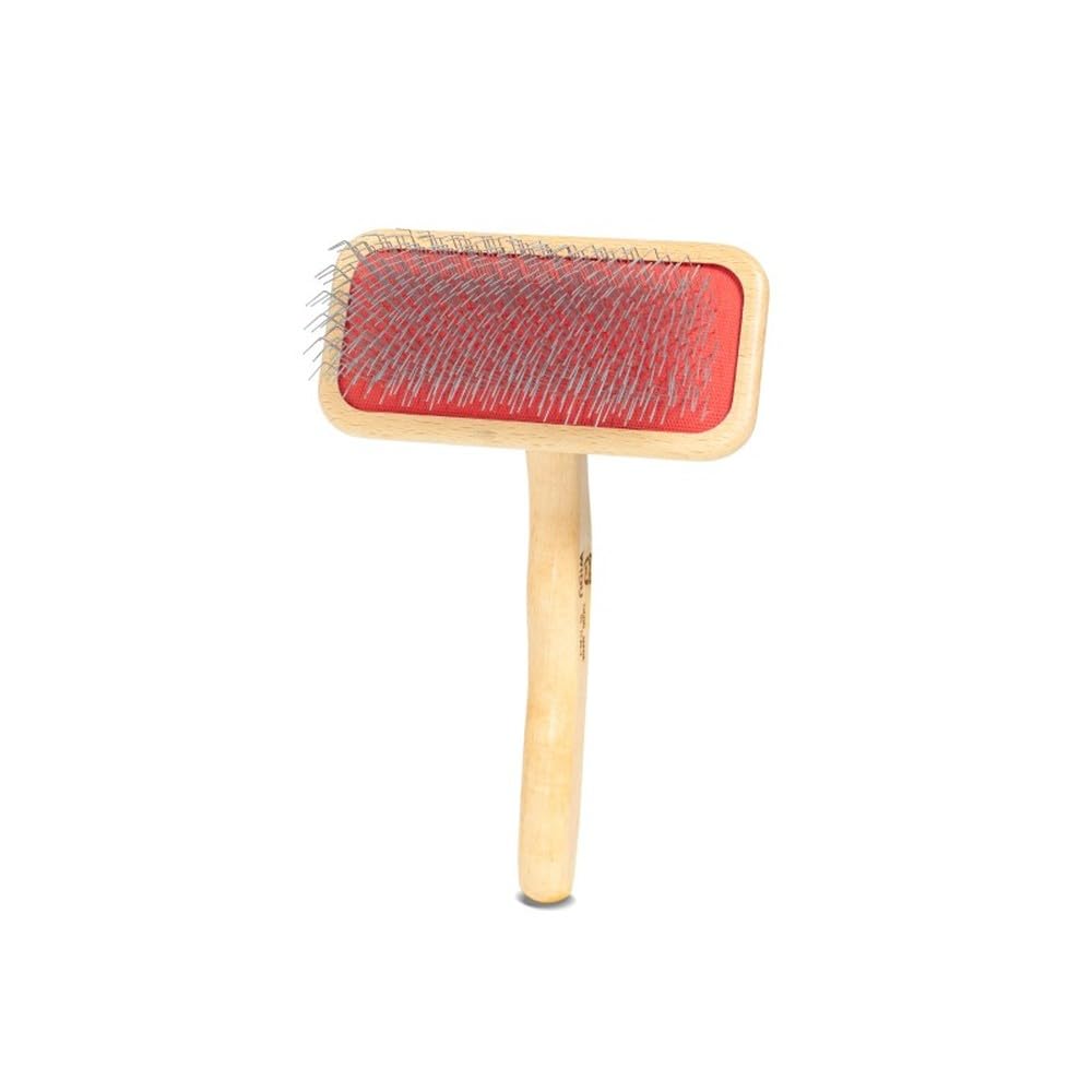 Brosse moyenne Tek pour chiens et chats à poils longs