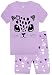 shelry Girls Pajamas Children Kids Cat Sleepwear 100% Cotton Short Set Size 5Y