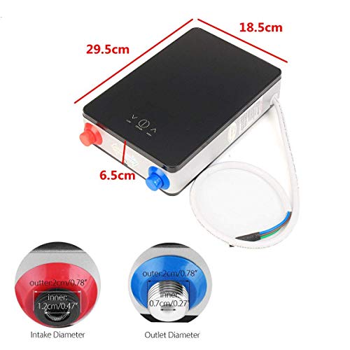 Tankless Water Heater, Portable Digital Tankless Instant Electric Hot Water Heater Shower System For Home Bathroom Shower 220V 6500W (Usa Stock) (Black) #TOP3